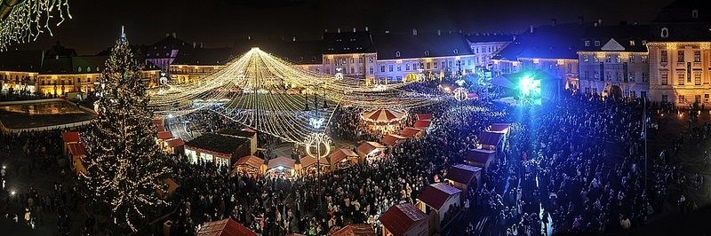 Deschiderea Târgului de Crăciun din Sibiu va avea loc pe 17 noiembrie.