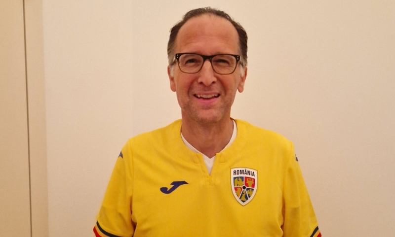Ambasadorul Germaniei în România, Peer Gebauer, reacționează după calificarea echipei naționale la EURO 2024.