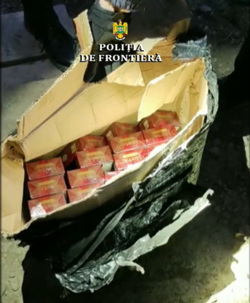 Un șofer din Ucraina a fost surprins de polițiștii de la Vama Siret cu țigări ilegale ascunse între croissante.