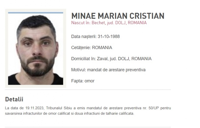 Actualizare | Doi suspecți în cazul uciderii afaceristului din Sibiu au fost localizați în Marea Britanie