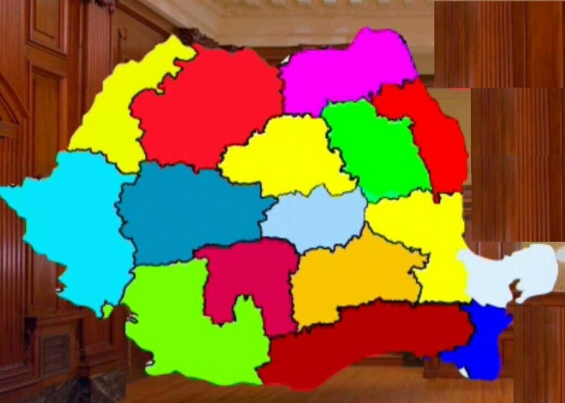 Posibilă reorganizare teritorială în România: numărul județelor ar putea scădea de la 41 la 15, provocând agitație printre bugetari.