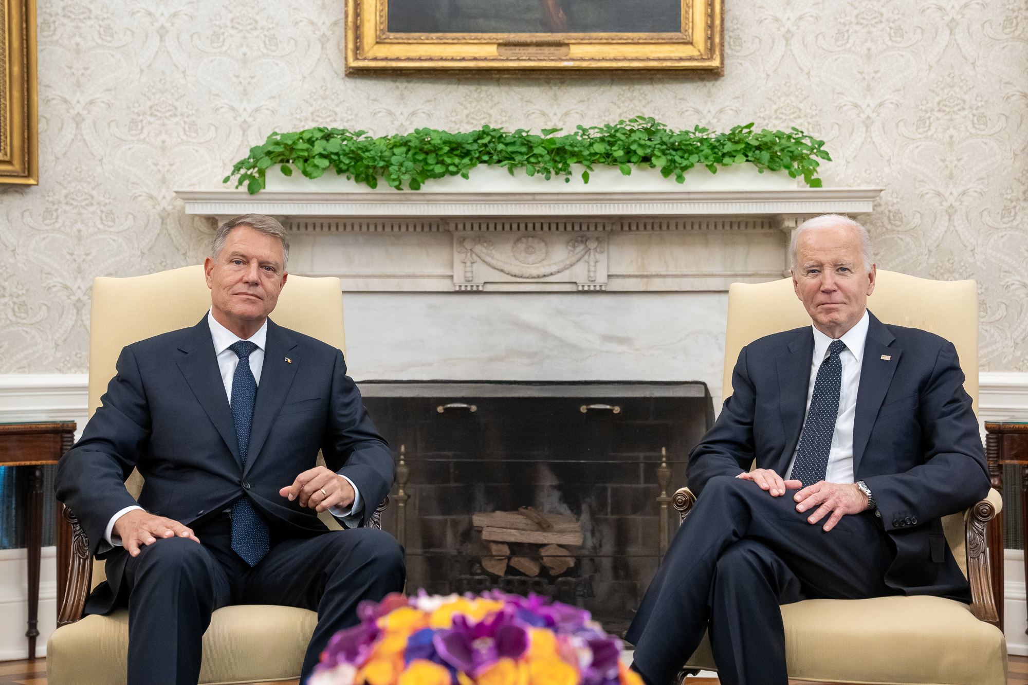 Ce a discutat președintele Iohannis cu președintele SUA Biden