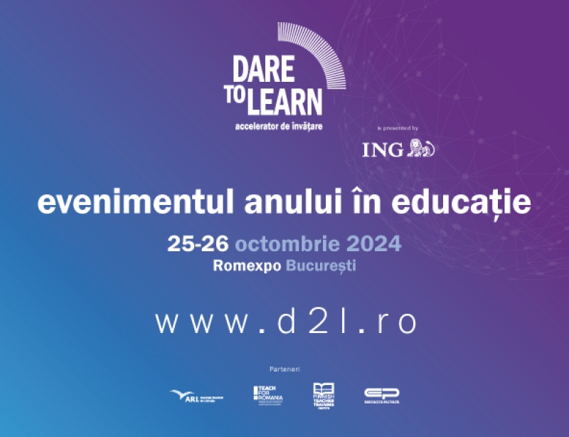 Care sunt speakerii internaționali care vor participa la `Dare to Learn`, cel mai important eveniment european dedicat învățării?